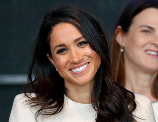 Meghan, Duchess of Sussex, attends a ceremony to open the new Mersey Gateway Bridge on June 14, 2018, in Widnes, England.